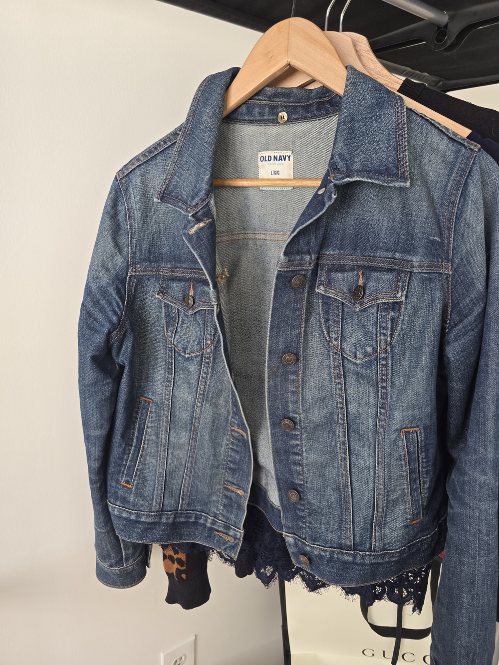 Old Navy Blue Denim Jeans Jacket - Classic Indigo